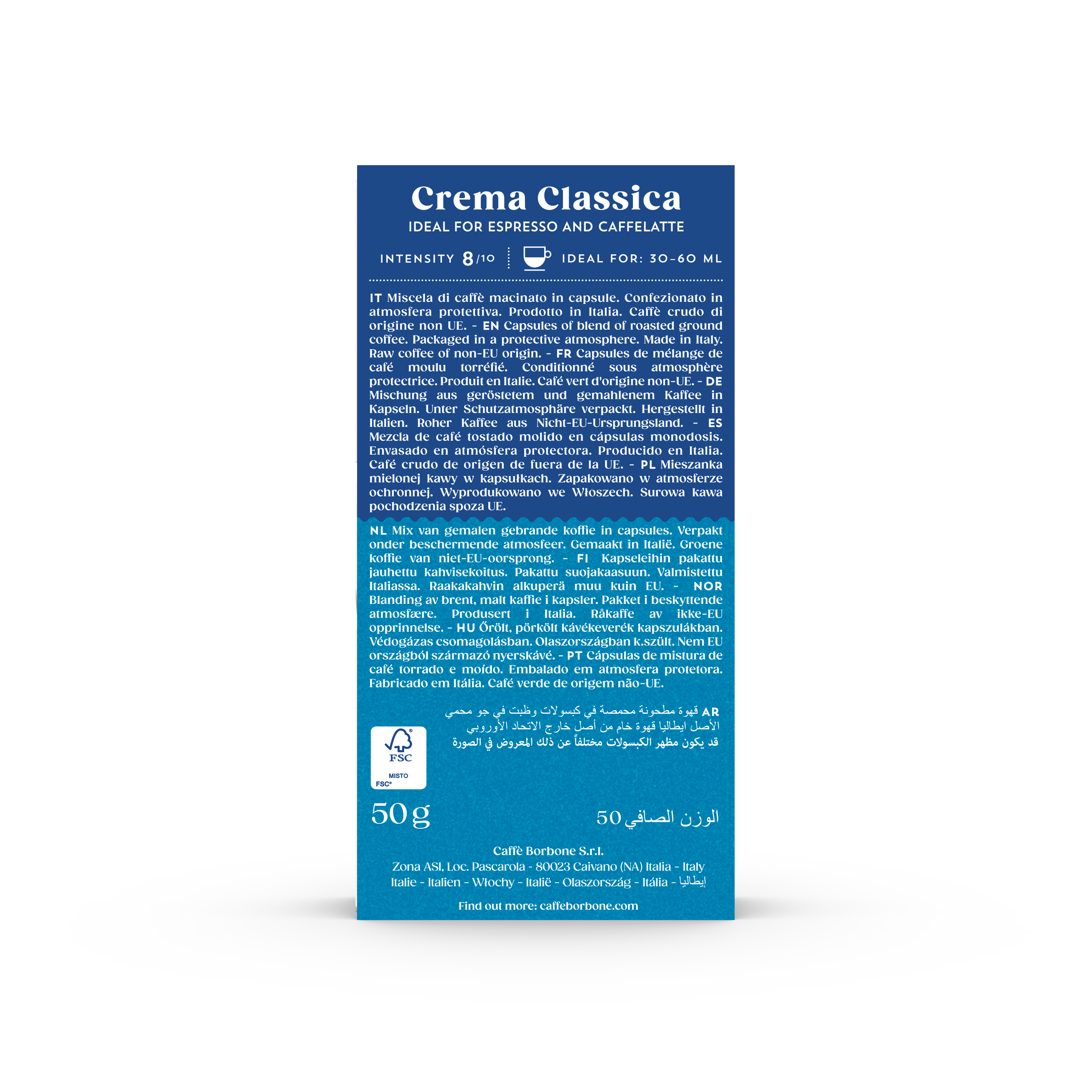 Borbone Crema Classica Nespresso® kompatibel* - 10er Pack