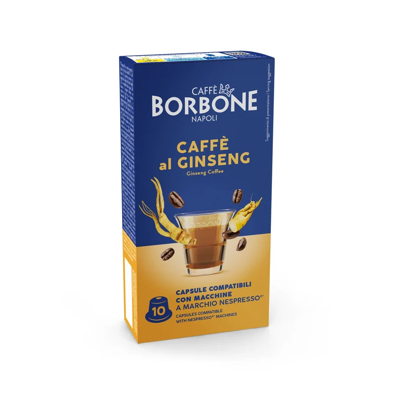 Borbone Caffè al Ginseng Nespresso® kompatibel* - 10er Pack Borbone Caffè al Ginseng Nespresso® kompatibel* - 10er Pack