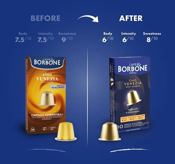 Borbone Ciao Venezia Nespresso® kompatibel* - 10er Pack Borbone Ciao Venezia Nespresso® kompatibel* - 10er Pack