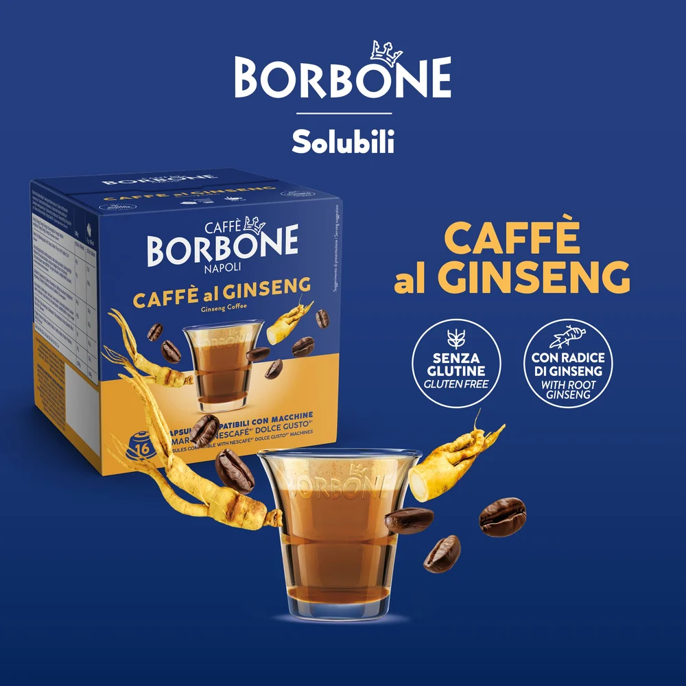 Borbone Caffè al Ginseng Dolce Gusto® kompatibel*- 16er Pack Borbone Caffè al Ginseng Dolce Gusto® kompatibel*- 16er Pack
