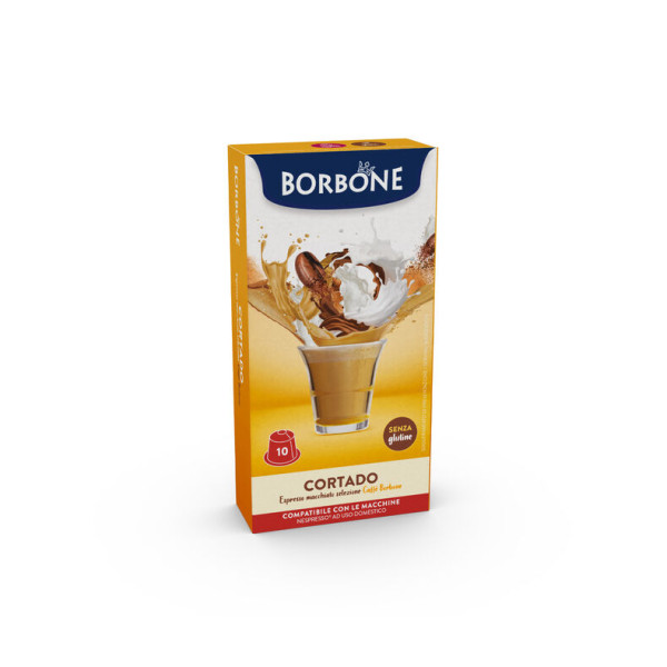 Borbone Cortado - Caffè Macchiato Nespresso® kompatibel*- 10er Pack
