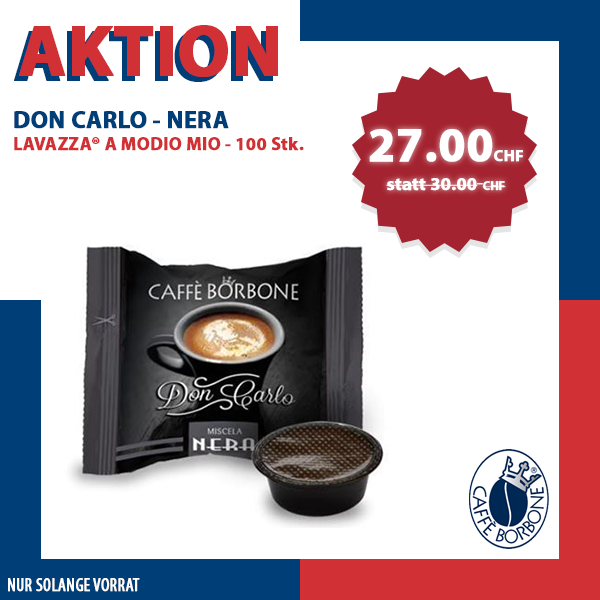 Borbone Don Carlo A modo Mio NERA - 100er Pack